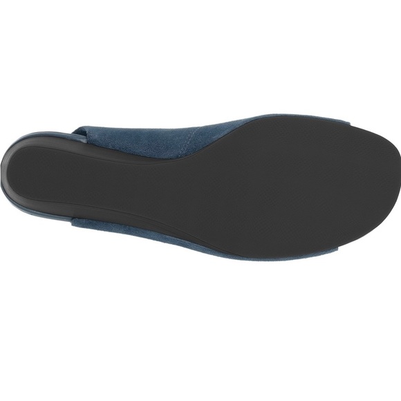 Bella Vita Ingrid Lace Up Wedge Women’s 6 Navy Suede - Picture 4 of 5